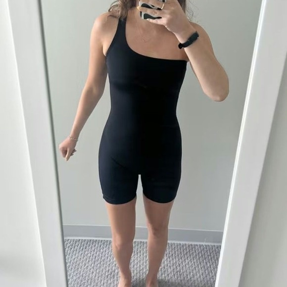 Bumpsuit the Romee Maternity Jumpsuit Shorts One Piece Size XS Black - Picture 1 of 13